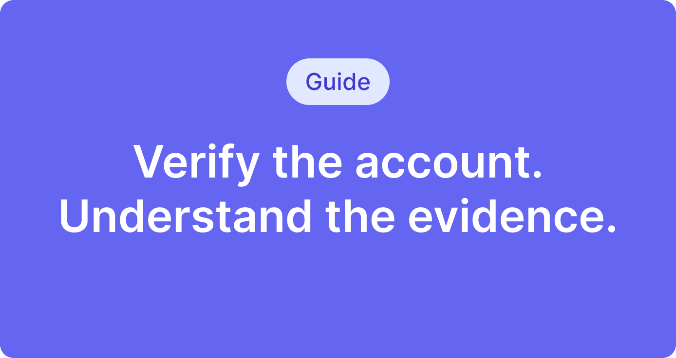 Bank account ownership verification with open banking APIs